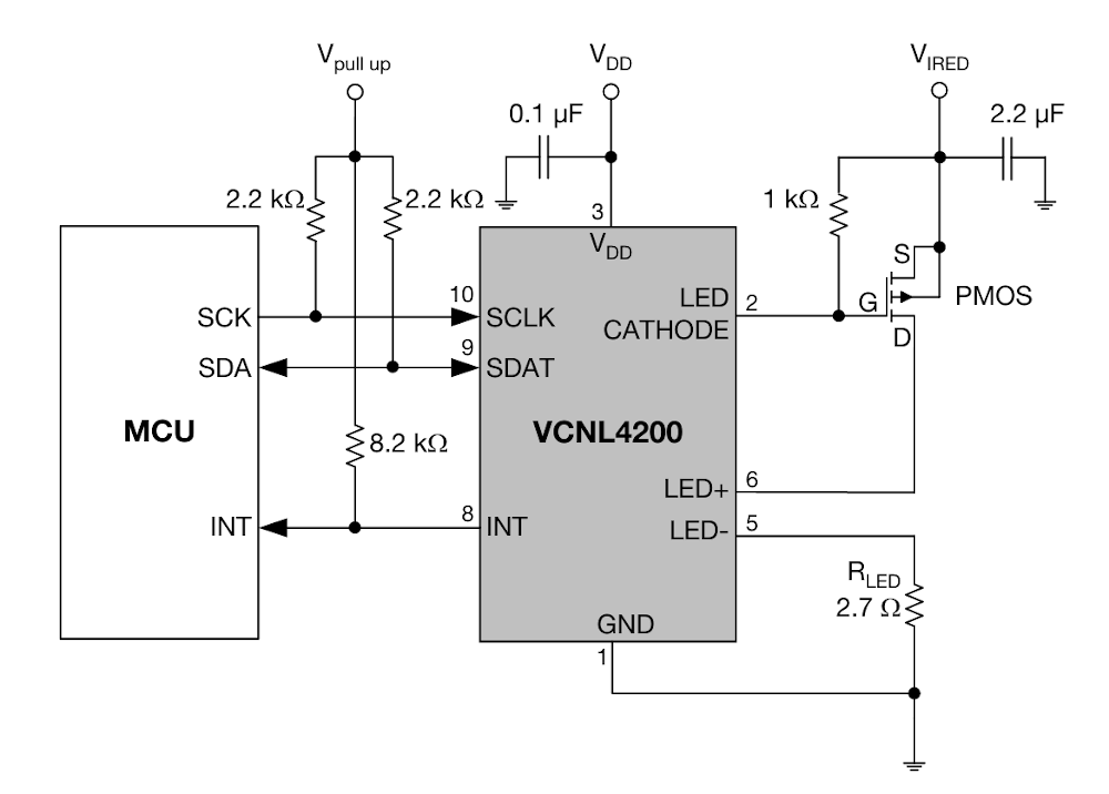 vcnl4200 reference circuit