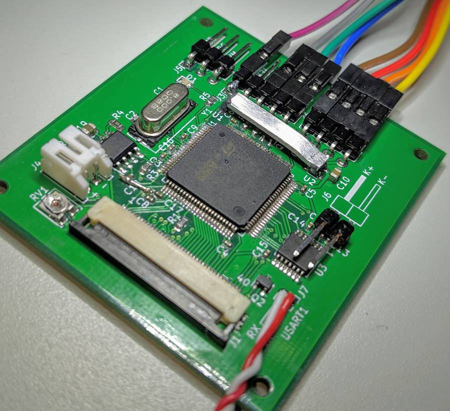 Corrected controller board