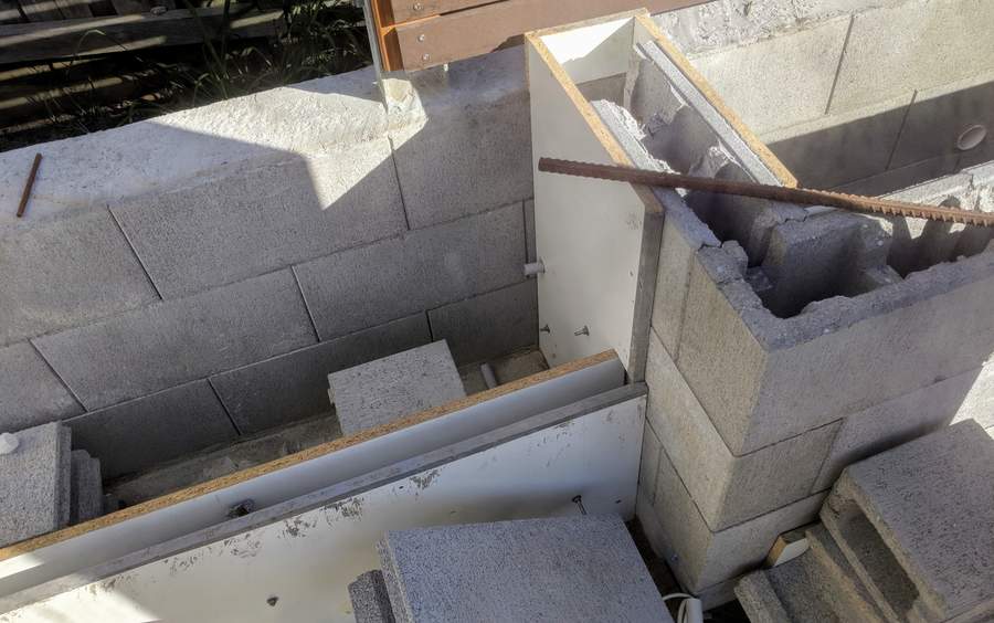 Formwork for seat support