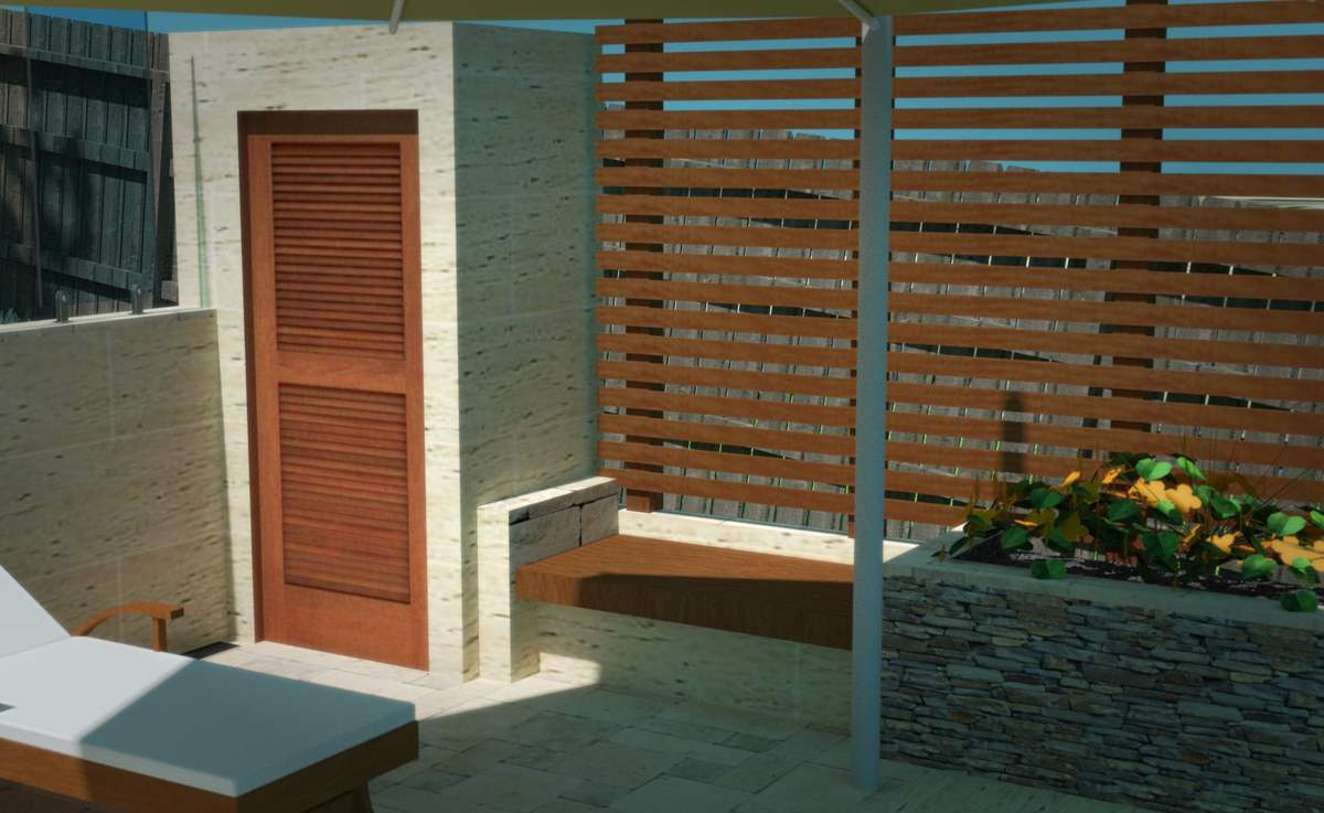 Original cupboard/seat design