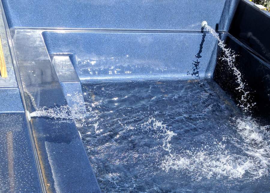 Filtration system running